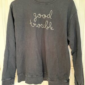 Black Crew Neck Sweater